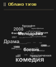 Скрипт облака тегов для Ucoz